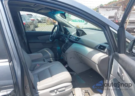 2011 Honda Odyssey Ex-L from USA, damaged, VIN 5FNRL5H62BB101744